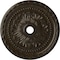 Ekena Millwork Palmetto Medallion (Canopies up to 7 5/8"), 31 1/2"OD x 3 5/8"ID x 1 3/4"P, Stone Hearth Crackle CM31PMSHC - alternate 1